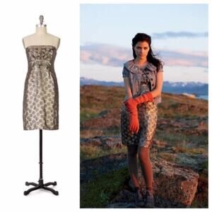 Anthropologie Moulinette Soeurs Dawn’s Frost Dress
